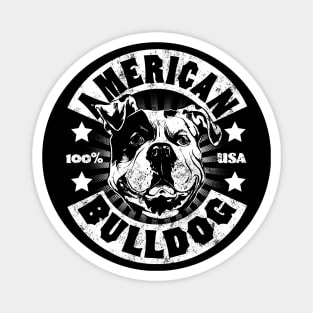 American Bulldog Magnet